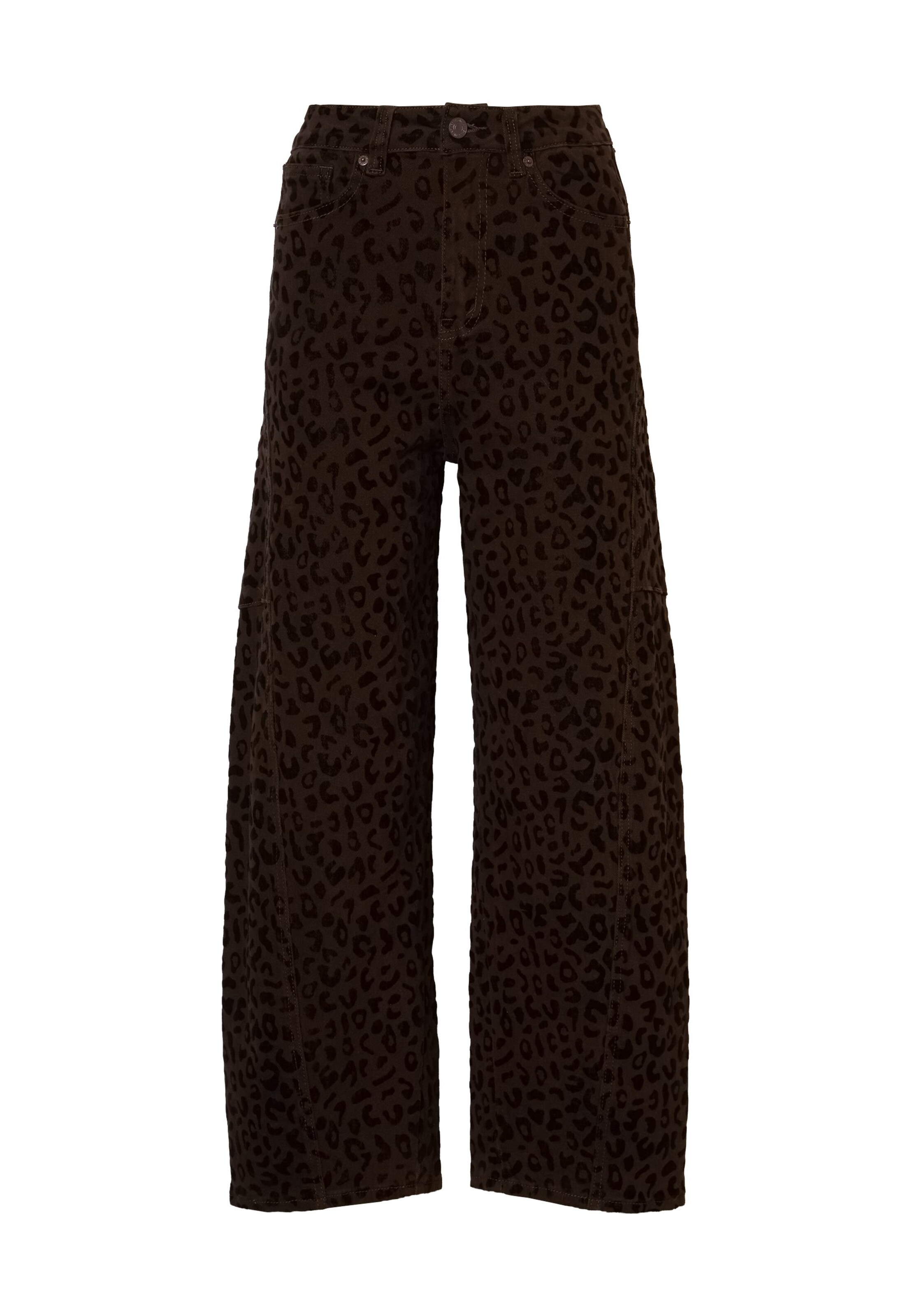 regular Jeans di miss goodlife in marrone: frontale