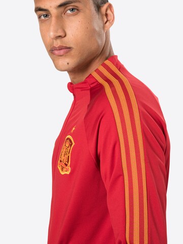 Giacca sportiva 'FEF Spanien EM 2020' di ADIDAS SPORTSWEAR in rosso