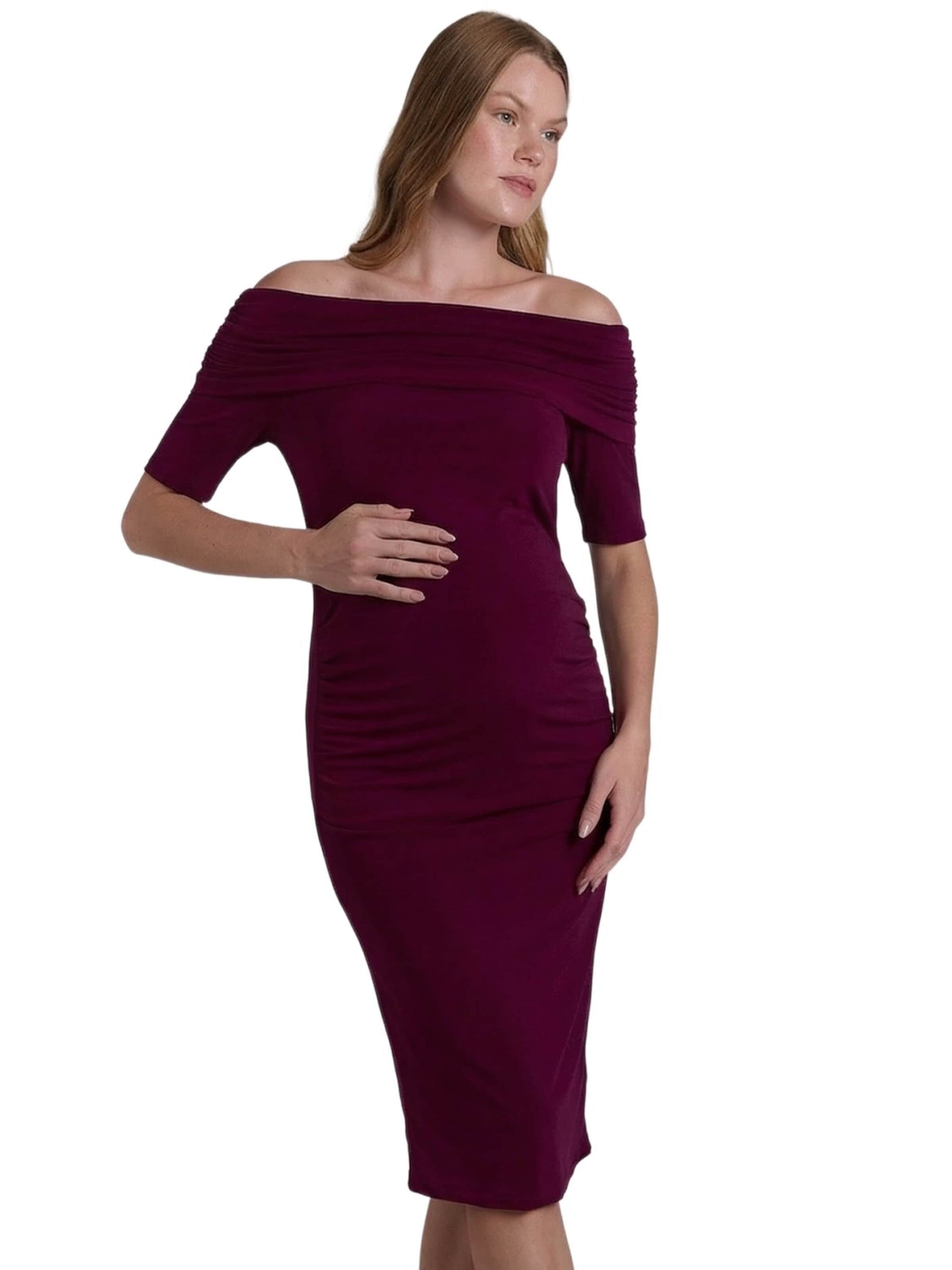 LYN MAMA Šaty – červená: přední strana
