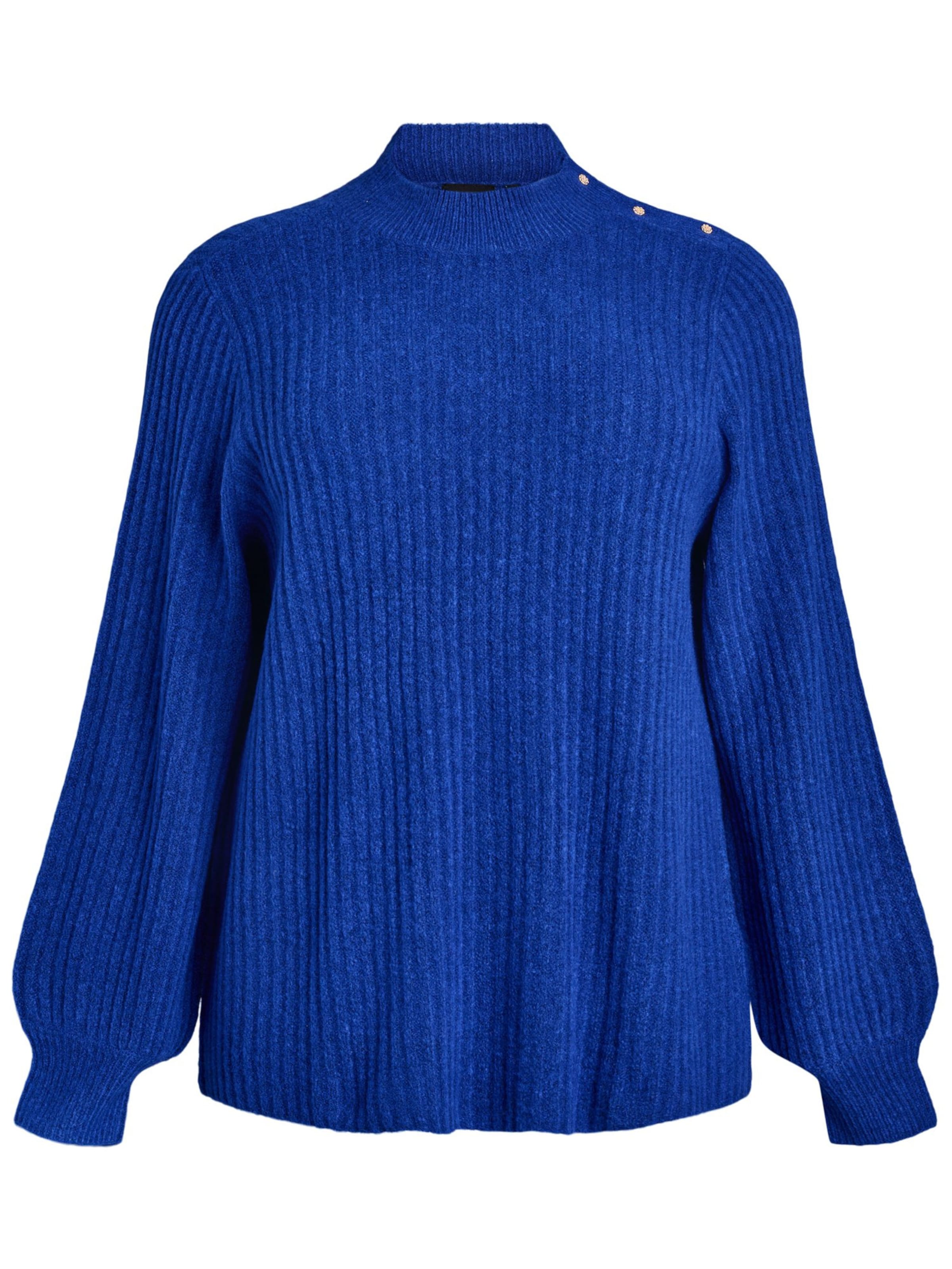 Pullover 'Cacomfy' di Zizzi in blu: frontale