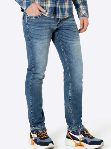 TIMEZONE Slimfit Jeans 'Gerrit' in Blau: Vorderseite