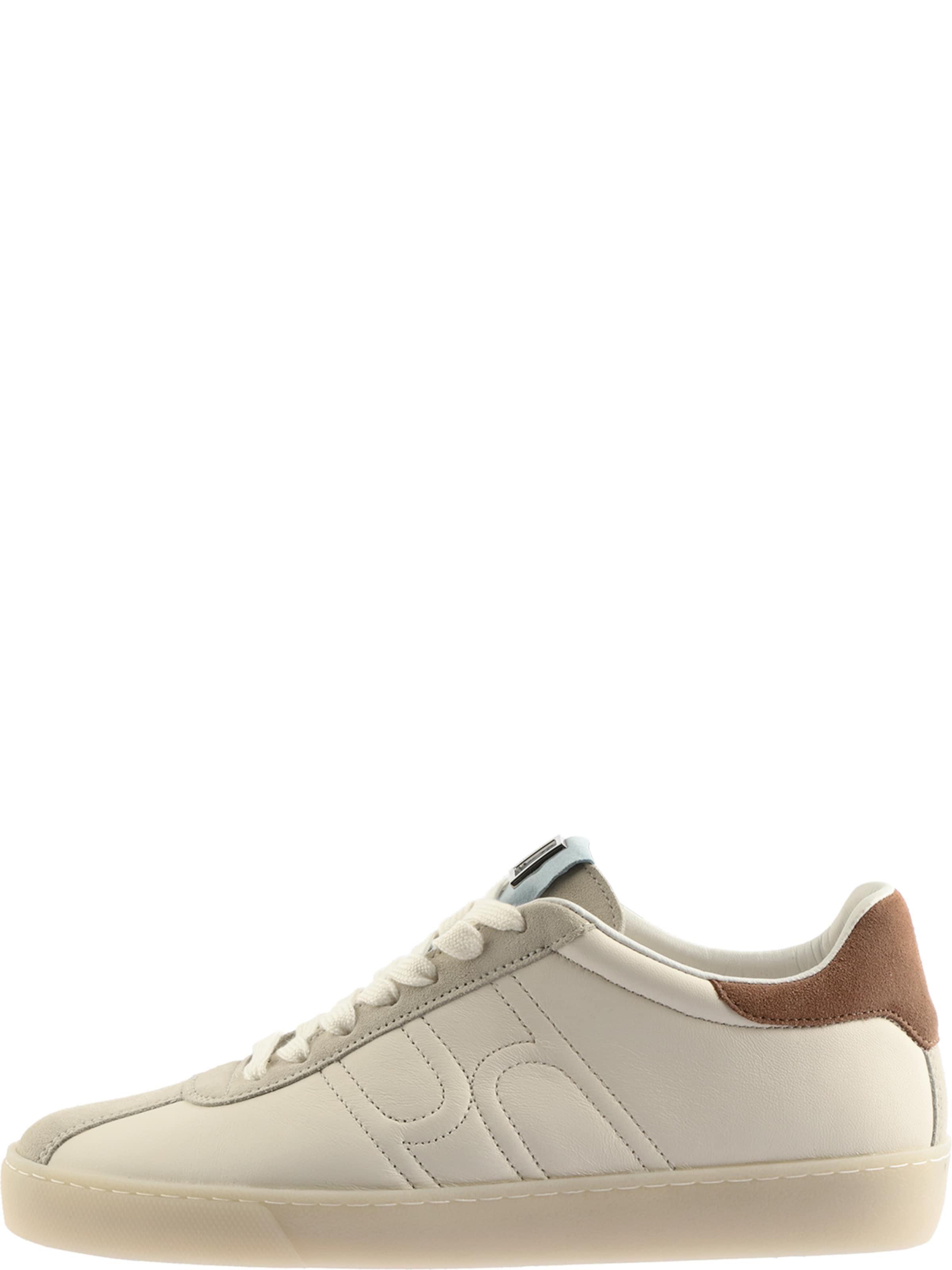 Högl Sneaker in creme / dunkelbraun, Produktansicht