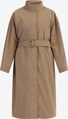 Manteau mi-saison DreiMaster Vintage en beige : devant