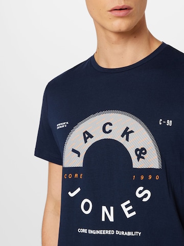 JACK & JONES Majica 'Friday' | modra barva