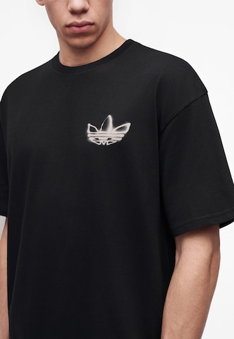 Tricou 'Powder Tongue' de la ADIDAS ORIGINALS pe negru