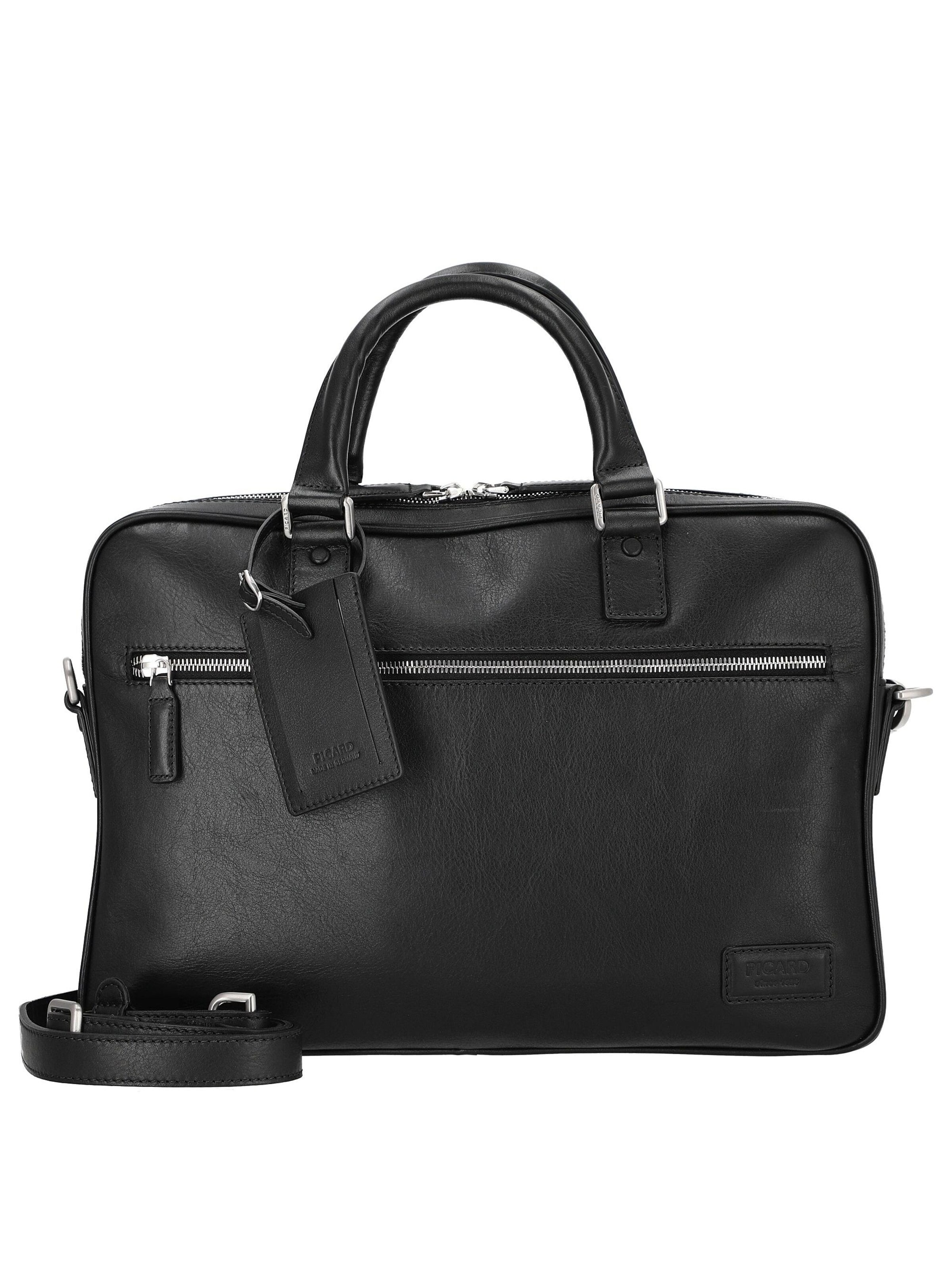 Picard Briefcase in Black: front