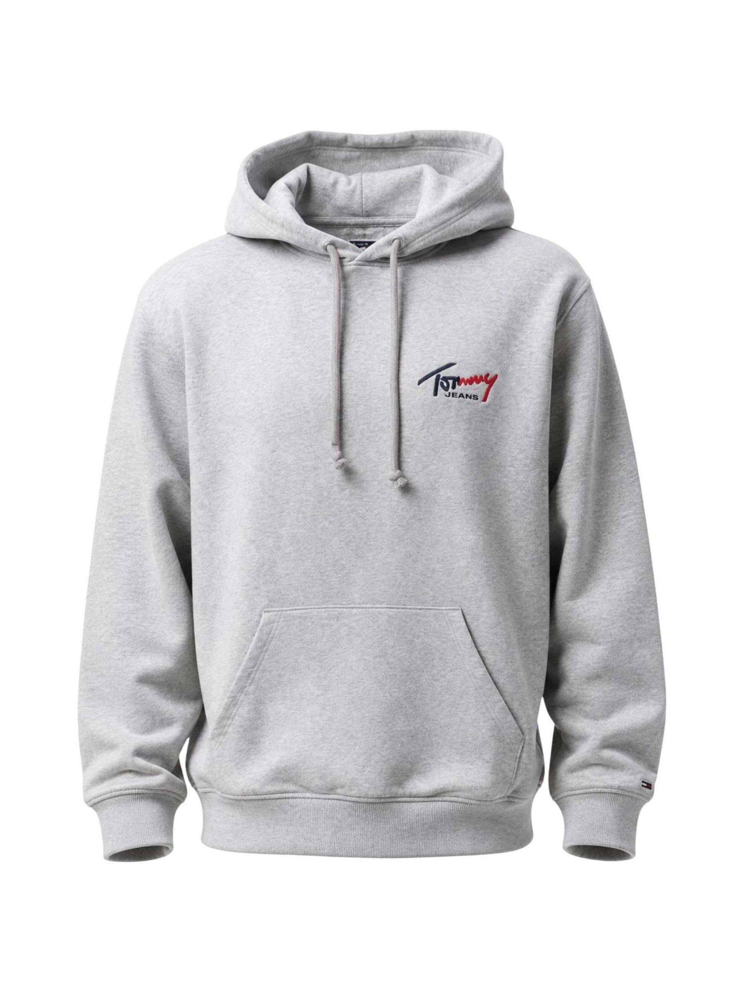 Tommy Jeans - Sudadera 'DM0DM22680' en gris: frente