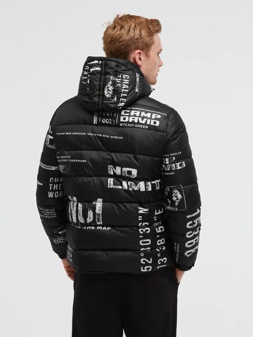 CAMP DAVID Winter Jacket in Black