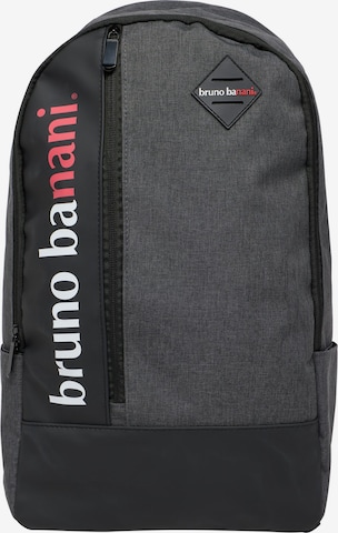 Sac à dos 'Blackhurst' Bruno Banani en gris : devant
