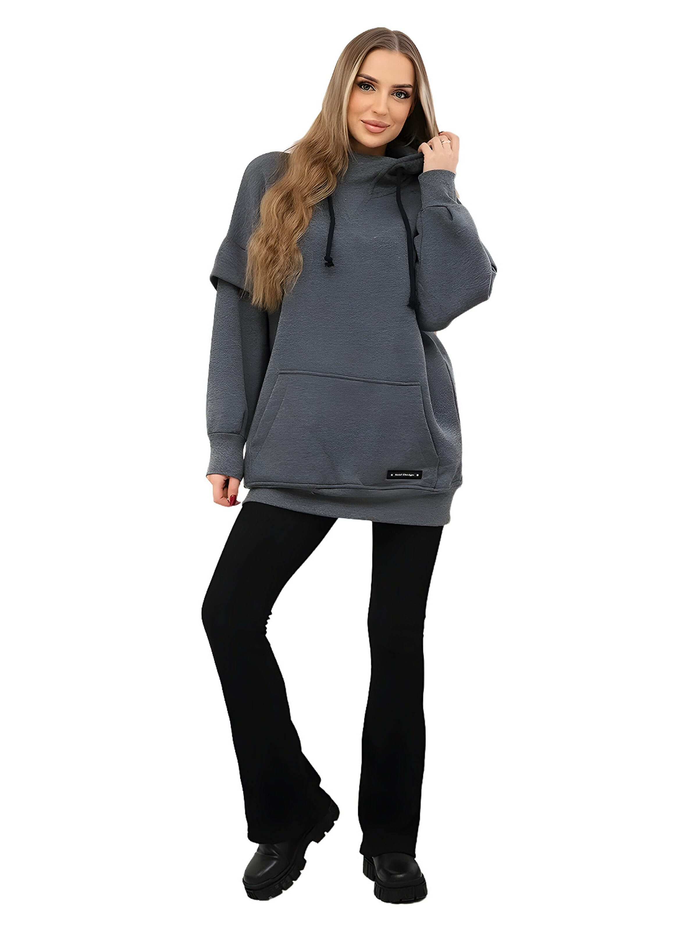 Lumera Sweatshirt in Grijs