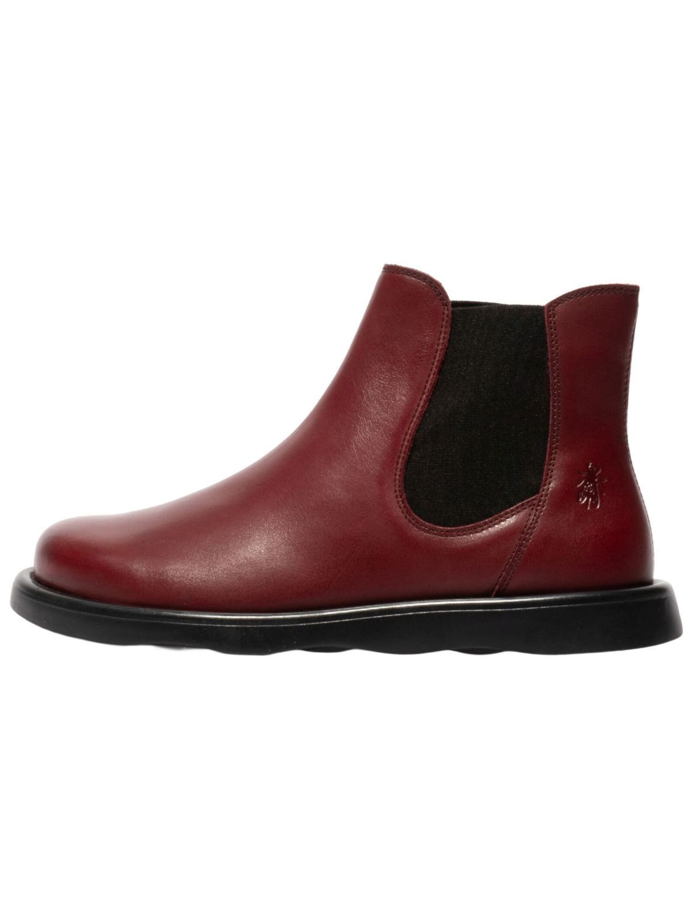 Boots chelsea di FLY LONDON in rosso