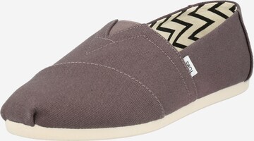 TOMS Espadrilles 'ALPARGATA' in Grey: front