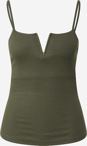 ABOUT YOU Top 'Sonja' in Green: front
