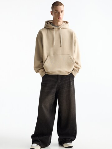 Sweat-shirt Pull&Bear en beige