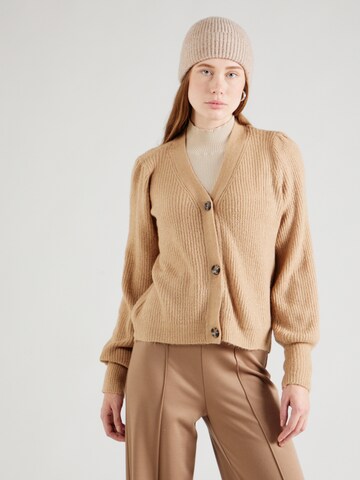 Hailys Cardigan 'Li44lu' i beige: forside