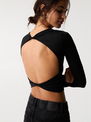 T-shirt Pull&Bear en noir