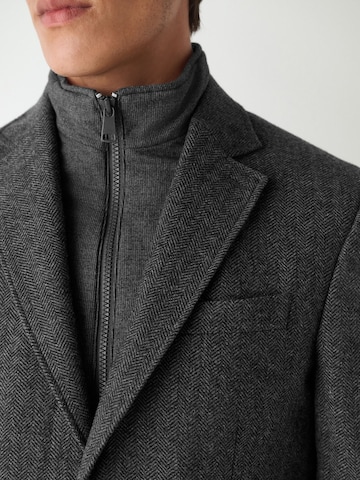 Coupe regular Veste de costume Next en gris