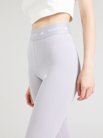 Skinny Pantaloni sportivi di ADIDAS PERFORMANCE in lilla