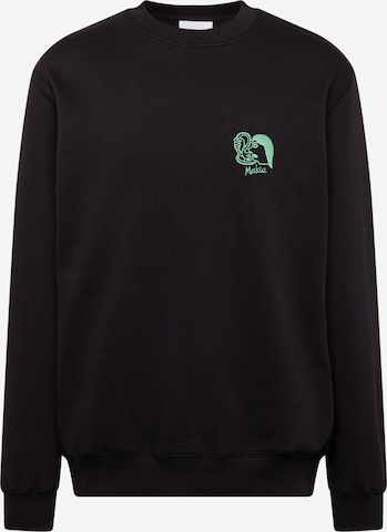 Sweat-shirt 'Snakebite' MAKIA en noir : devant