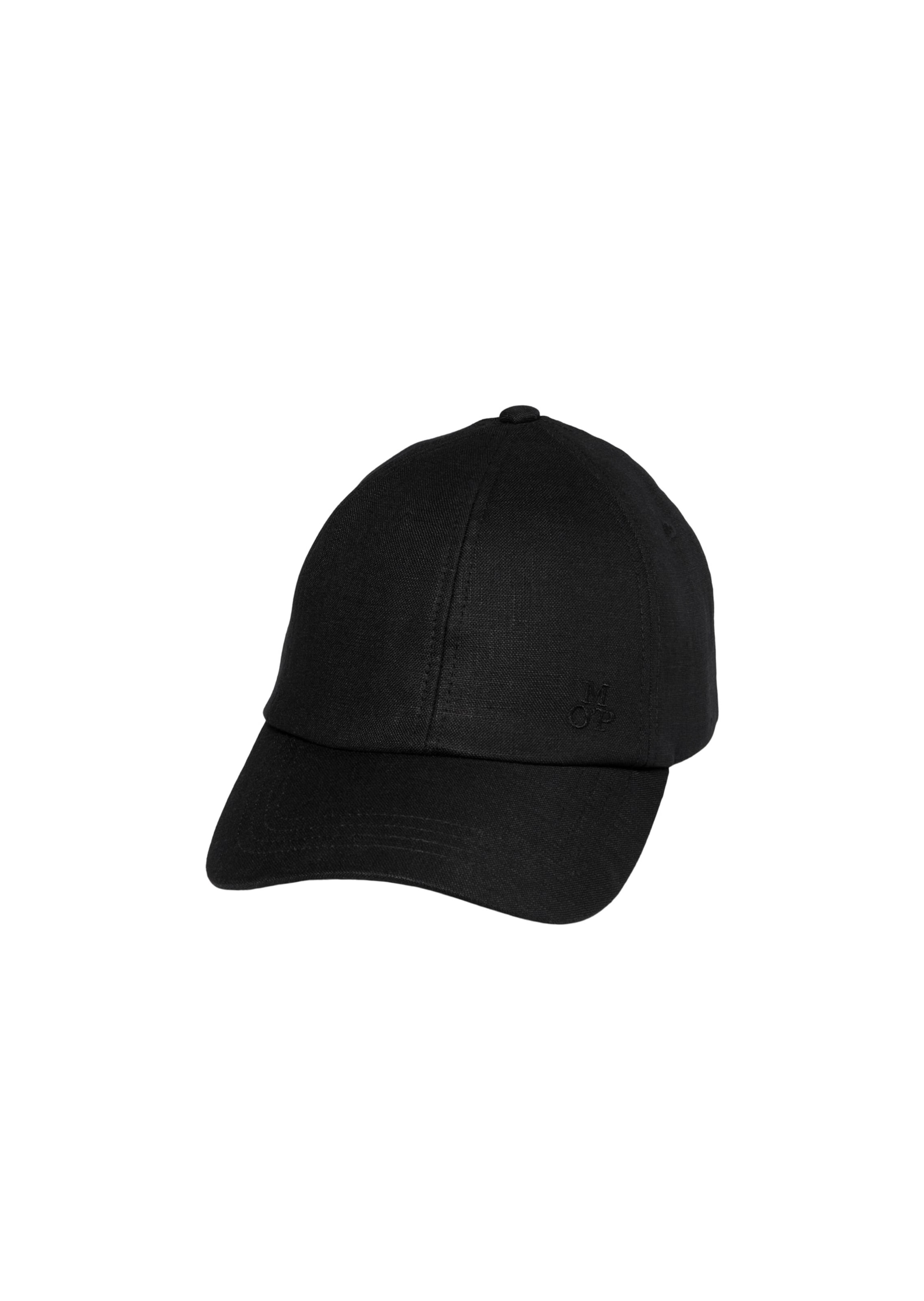 Marc O'Polo Cap in Schwarz: Vorderseite