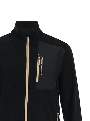 PROTEST Fleecejacke 'PRTPallas' in Schwarz