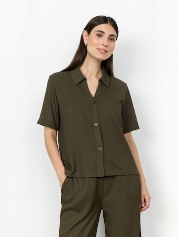 Soyaconcept - Top ' SC-DELAL ' en verde: frente