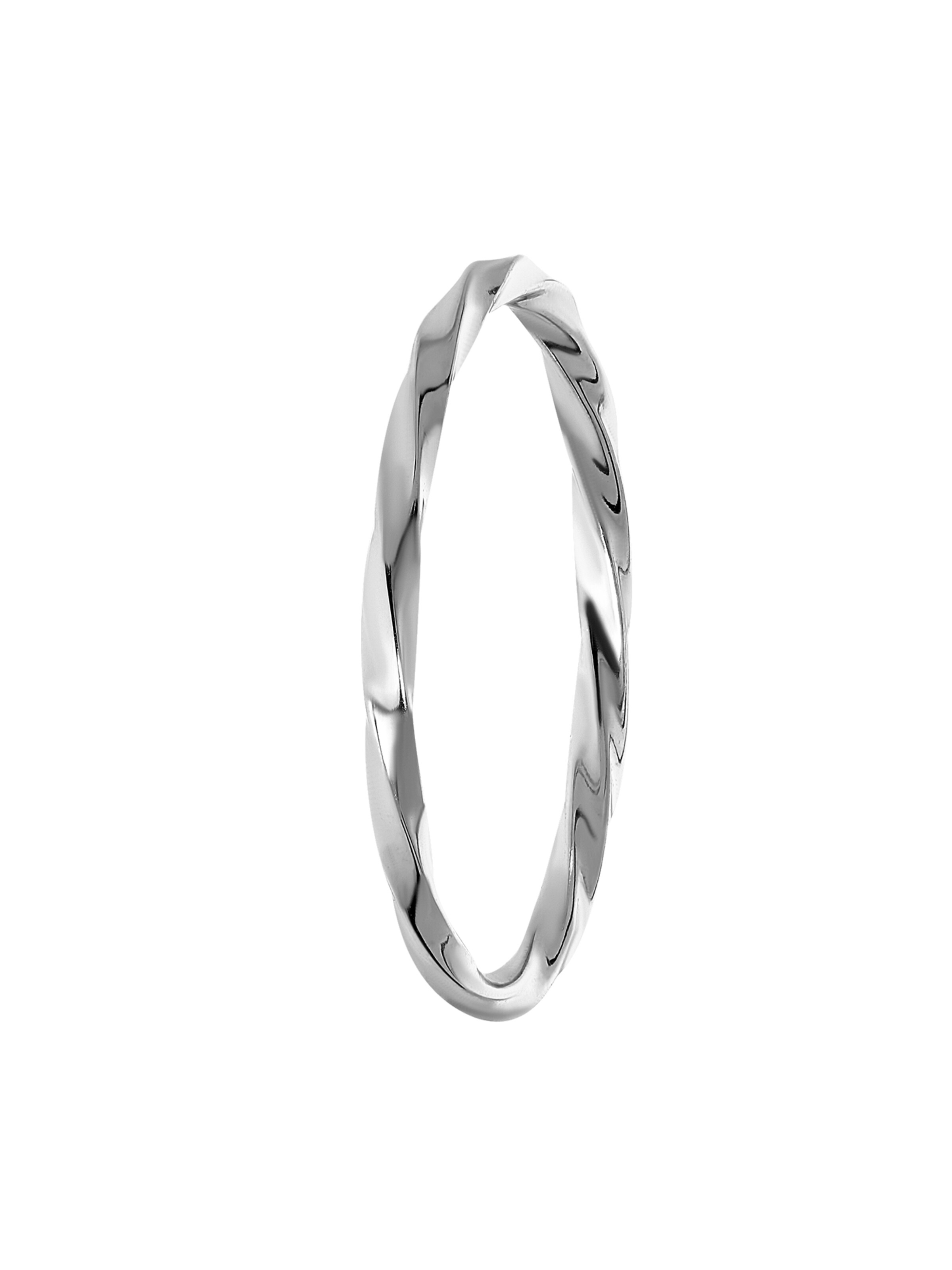 Lucardi Ring in Silber: Vorderseite