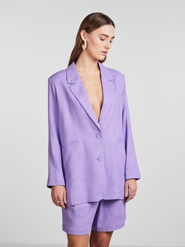 Blazer 'ISMA' YAS en violet : devant