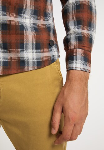 DreiMaster Vintage Regular Fit Set: Hemd und Shopper in Braun