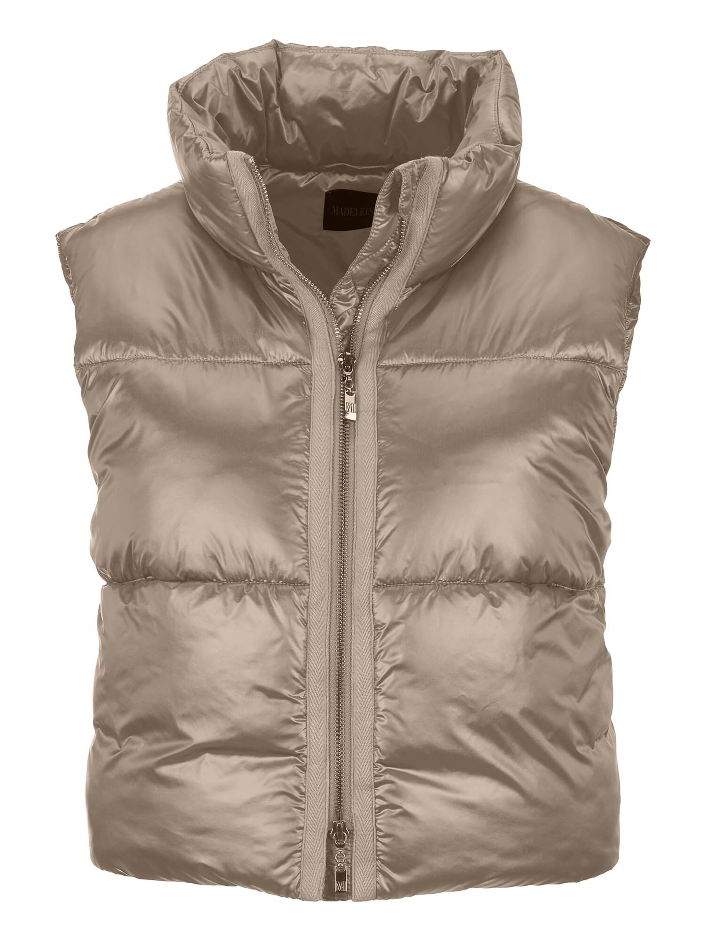 MADELEINE Weste in Beige: Vorderseite