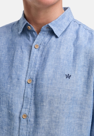 Kronstadt Regular fit Overhemd 'Ayers' in Blauw