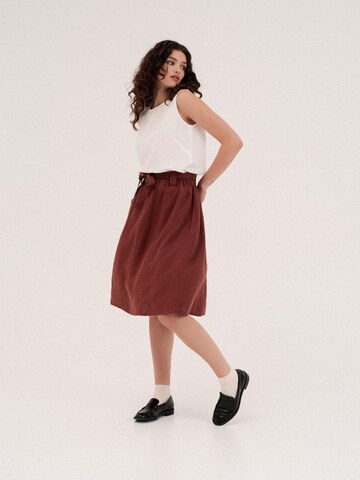 AmourLinen Top 'Colette' in Wit
