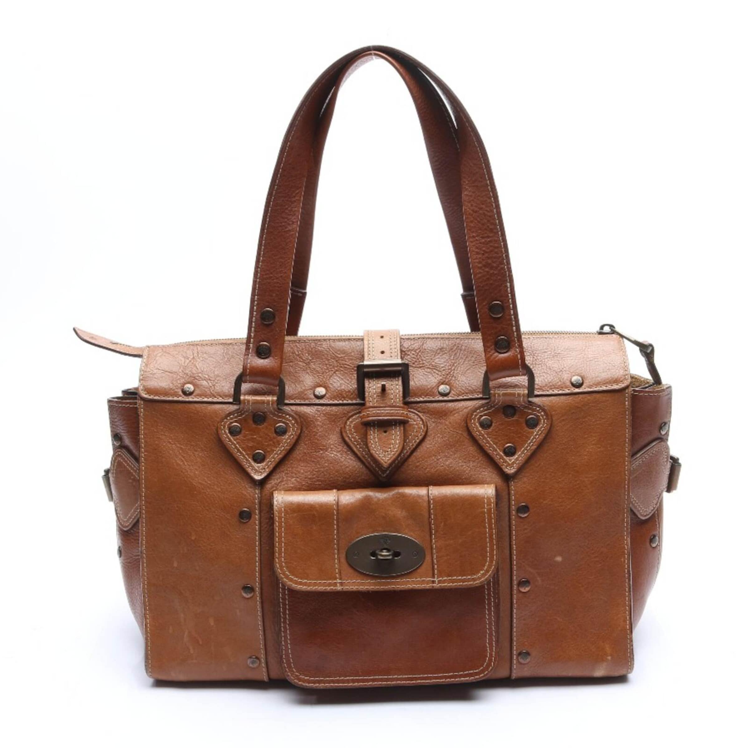 Mulberry Handtasche One Size in Braun: Vorderseite