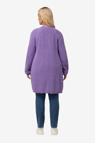 Ulla Popken Strickjacke in Lila