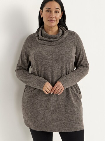 Cellbes of Sweden Knit dress in Brown: front