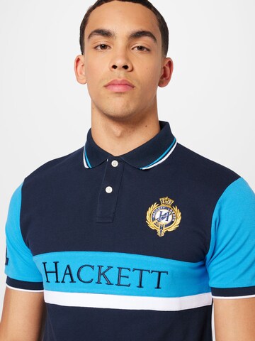 Hackett London Poloshirt in Blau