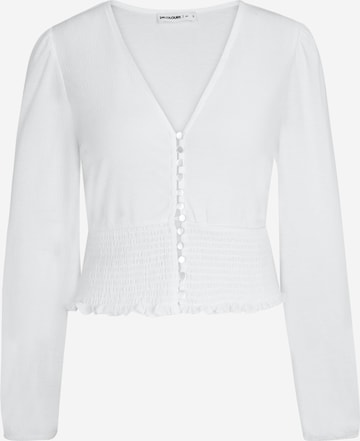 24COLOURS Blouse in White: front