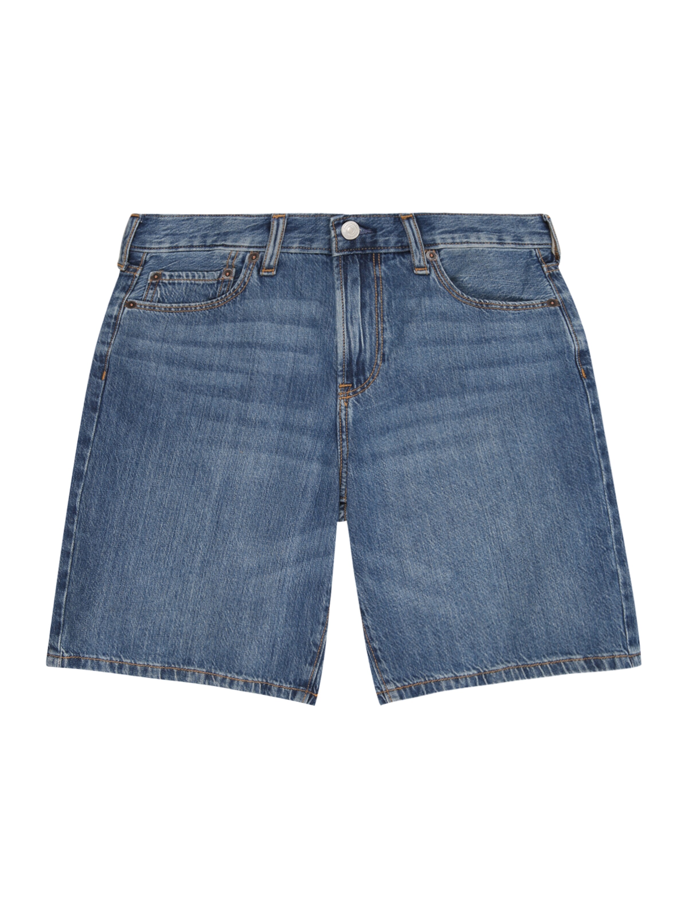 Abercrombie & Fitch regular Jeans i blå: forside