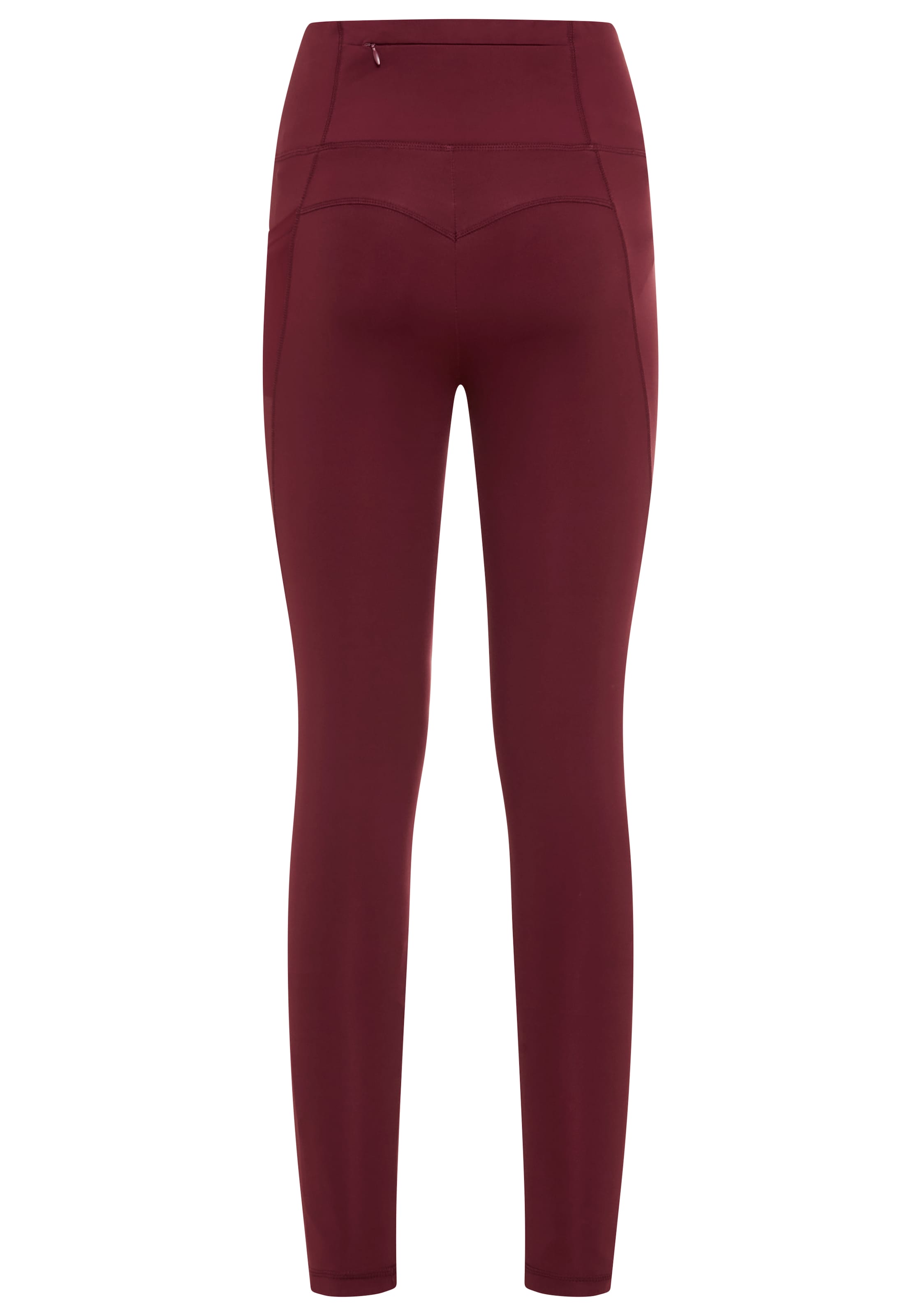 FAYN SPORTS Slim fit Workout Pants in Red: front