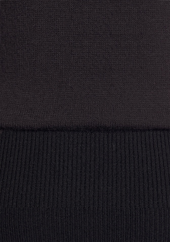 Rochie tricotat de la LASCANA pe negru