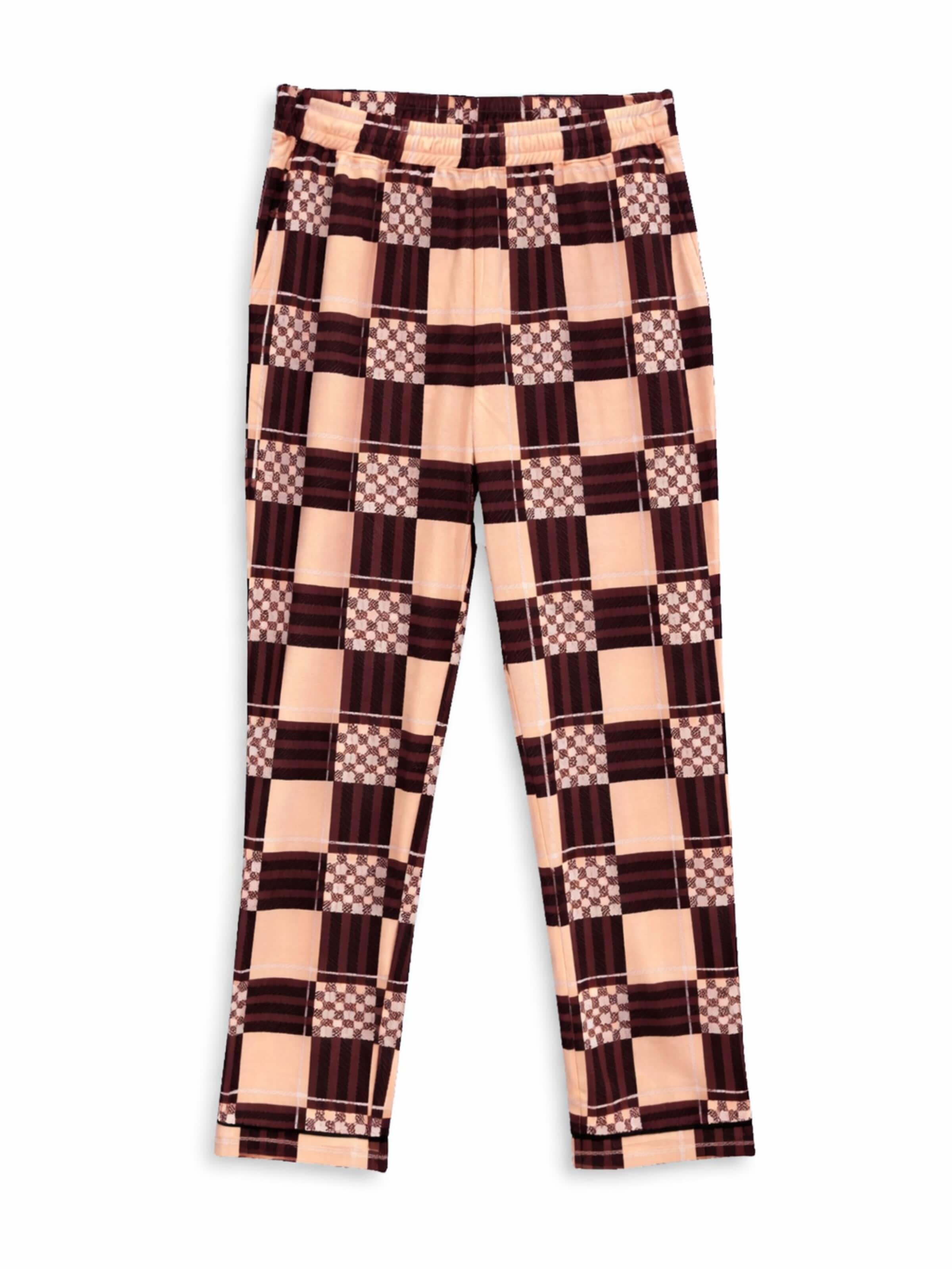 LEAFLETIC - Pantalón de pijama en rosa: frente