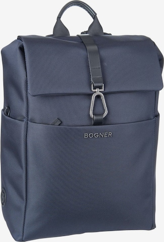 BOGNER Backpack 'David' in Blue: front