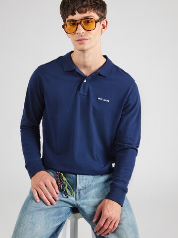 Pepe Jeans Poloshirt in Blau: Vorderseite