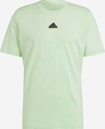 ADIDAS PERFORMANCETehnička sportska majica 'City Escape' - zelena boja: prednji dio