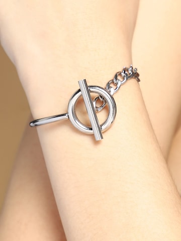 SOHI Armband 'Diya' i silver: framsida