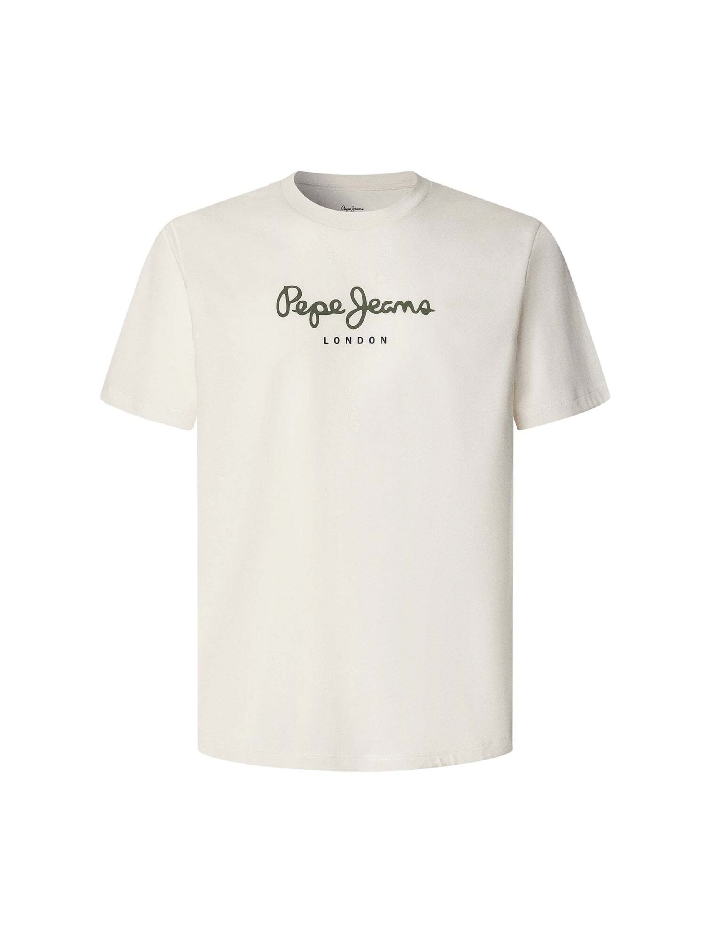 T-Shirt 'EGGO' Pepe Jeans en blanc : devant