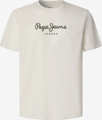 T-Shirt 'EGGO' Pepe Jeans en blanc : devant