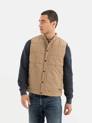 CAMEL ACTIVE Bodywarmer in Grijs: voorkant