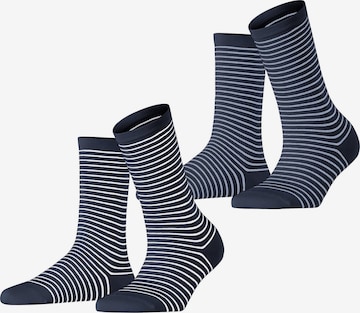 ESPRIT Socks 'Fine Line 2-Pack' in Mixed colors: front