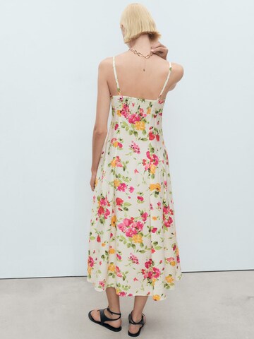 MANGO Рокля 'BOUQUET' в бежово